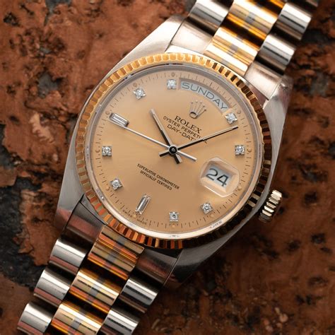 rolex oyster day date 40|rolex day date tridor.